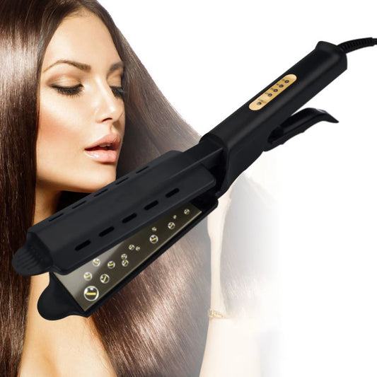 SilkFusion™ Professional Ionic Hair Straightener – Ceramic & Tourmaline